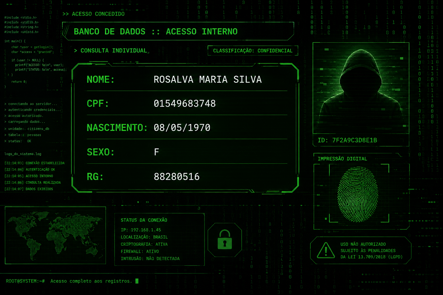 Painel Hacker